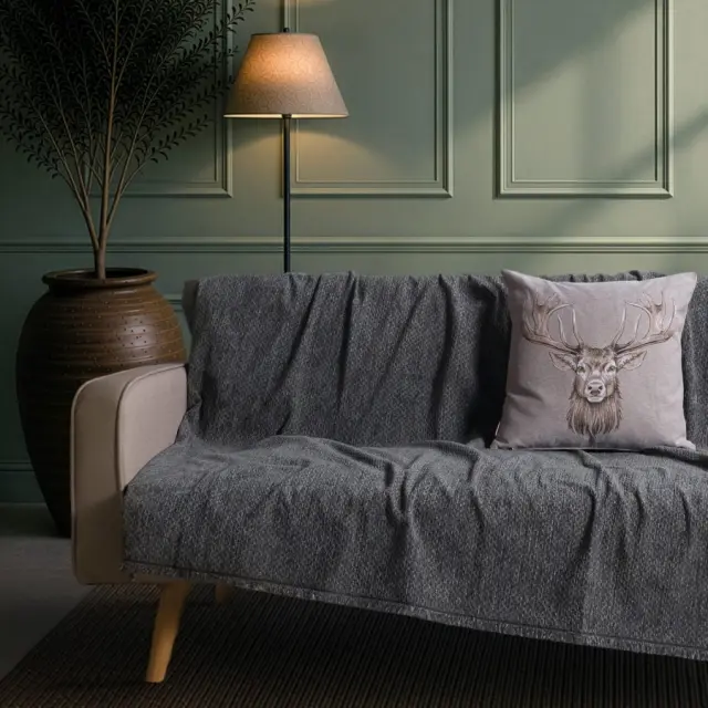 Ριχτάρι Richmond 11 Coral Grey TEORAN Τετραθέσιο 180x350cm