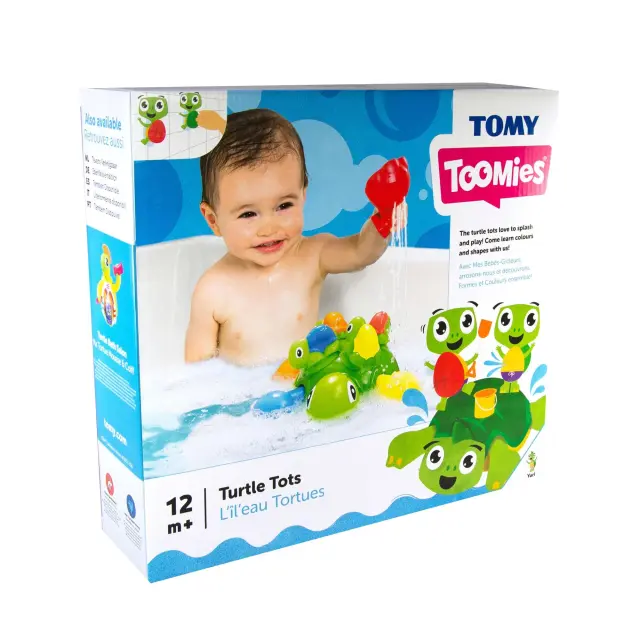 Tomy Toomies Βρεφικό Παιχνίδι Μπάνιου Χελώνα Για 12+ Μηνών