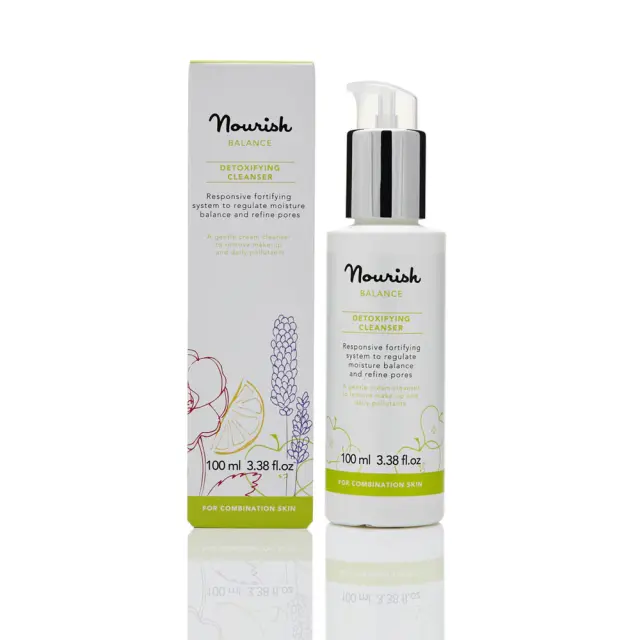 Nourish London Balance Detoxifying Cleanser – Βιολογικό Καθαριστικό Προσώπου Για Λιπαρή & Μεικτή Επιδερμίδα