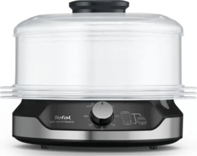 Tefal VC2048 Ultracompact Ατμομάγειρας με 3 Επίπεδα Μαγειρέματος 9lt 2