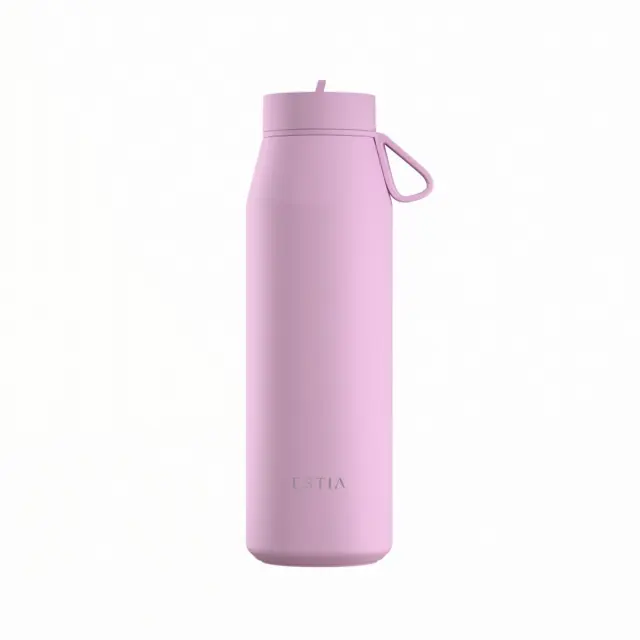 Estia Travel Flask Save The Aegean Pulse Lavender καπάκι leak proof 0.8lt