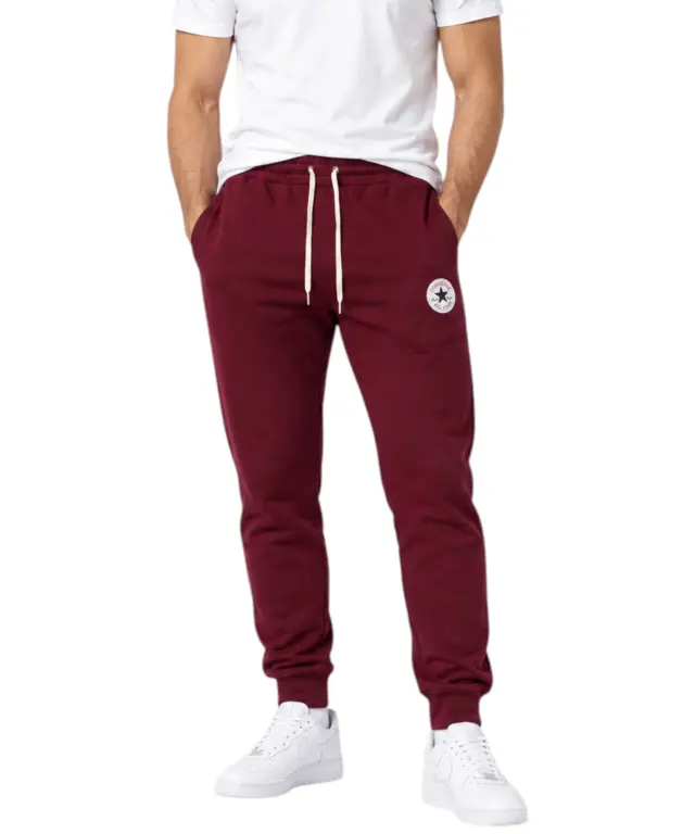 Converse - Ανδρικό Παντελόνι Φόρμας Chuck Patch Jogger CVM6B093-601 Μπορντό