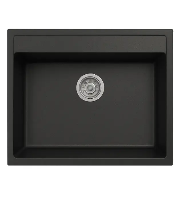 ΝΕΡΟΧΥΤΗΣ ΑΠΟ ΓΡΑΝΙΤΗ ΕΝΘΕΤΟΣ UNIXTON APOLLO-60 60X50 1B Metalic Anthracite
