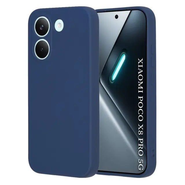 Techsuit® SoftFlex Θήκη για Xiaomi Poco X8 Pro- Navy Blue