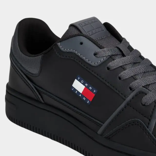 Tommy Hilfiger - Γυναικεία Sneakers Th Retro Basket Sneaker EN0EN02839-BDS Μαύρο - 40 2
