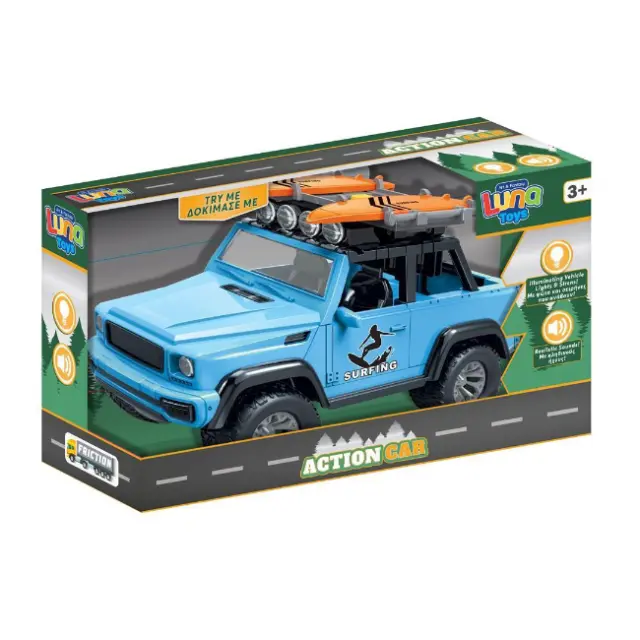 Luna Όχημα Τζίπ Surfing Friction με Φως & Ήχο (000622779)