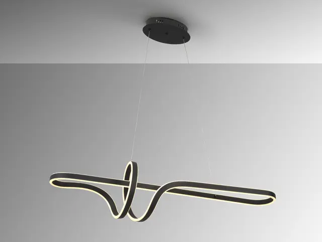 Sinphony 359728 BLACK LAMP φωτιστικό κρεμαστό Μαύρο 2