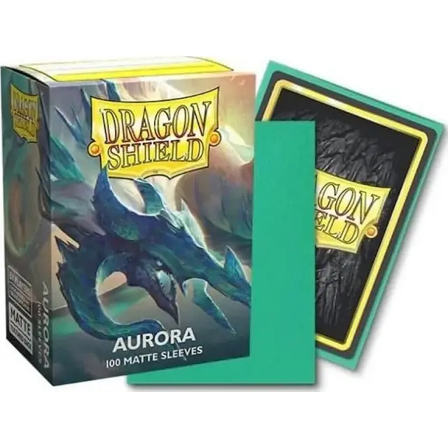 Dragon Shield Sleeves - Matte Standard size - Aurora (100 Sleeves) 2