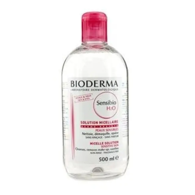 Bioderma - Sensibio H2O Micellar Solution 500ml Νερό Καθαρισμού Καταπραϋντικό για Ευαίσθητο Δέρμα Πρόσωπο, Μάτια & Χείλη