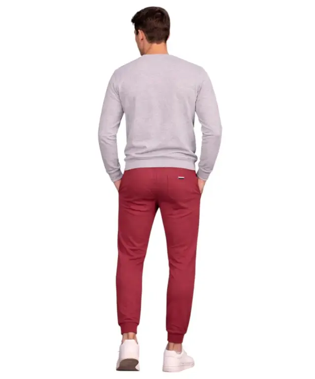U.S. Polo Assn. - Ανδρικό Παντελόνι Φόρμας 63026-53223-359 Μπορντό 3