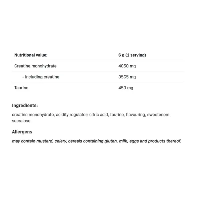 ALLNUTRITION Creatine Muscle Max Lemon, 500 g 2
