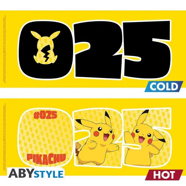 Abysse Pikachu Heat Change Κουπα που αλλαζει Σχεδιο Κεραμικη 460ml 3