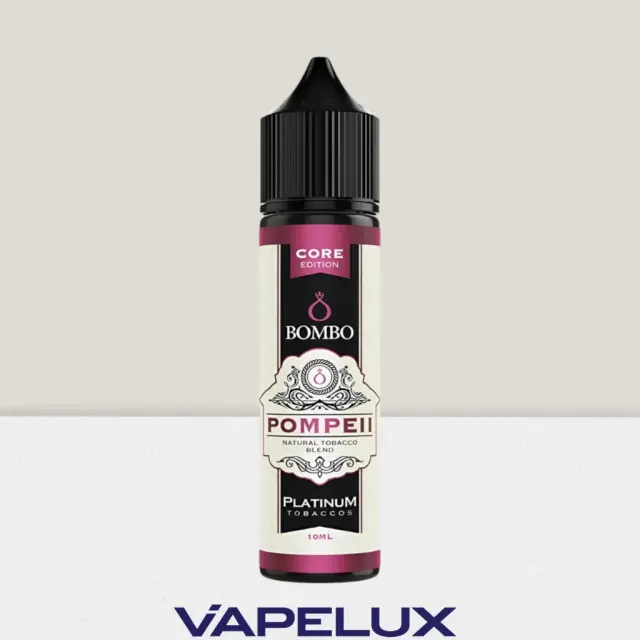 Bombo Platinum Tobaccos Core Edition Flavor Shots Pompeii 10ml to 60ml 2