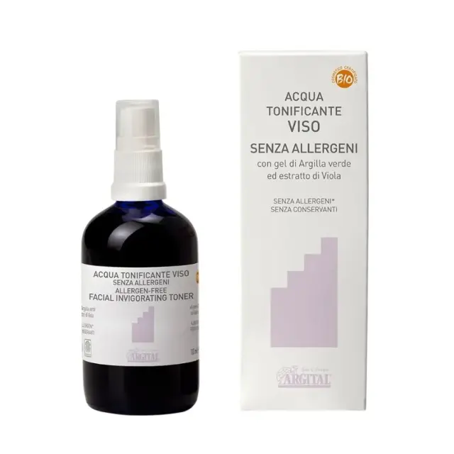ARGITAL Allergen Free Violet Tonic Water - Φυσικό Υποαλλεργικό Τονωτικό Προσώπου Βιολέτας για Ευαίσθητη Επιδερμίδα, 100ml