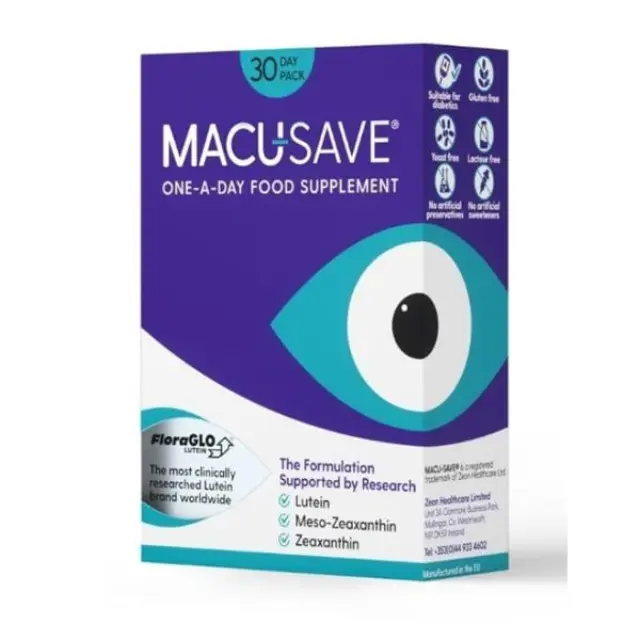 Optisharp Macusave Συμπλήρωμα Διατροφής για τα Μάτια, 30caps
