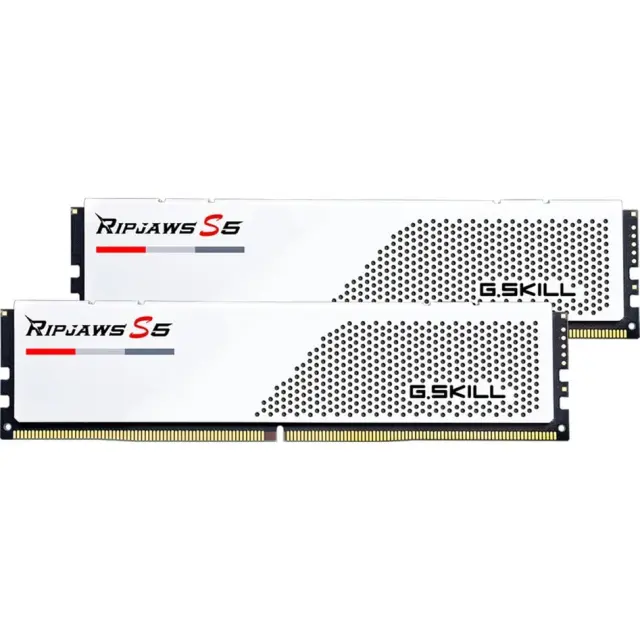 G.Skill DIMM 64 GB DDR5-6000 (2x 32 GB) Dual-Kit (white, F5-6000J3040G32GX2-RS5W, Ripjaws S5, INTEL XMP)