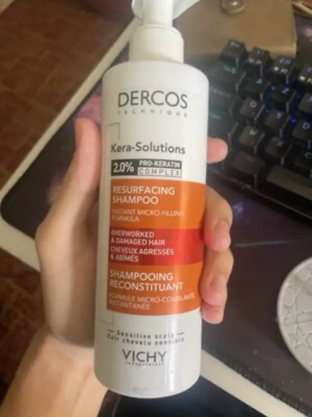 Vichy Dercos Kera-Solutions 2% Resurfacing Shampoo 250ml - Σαμπουάν για Ξηρά Μαλλιά με Κερατίνη και Αλλαντοΐνη