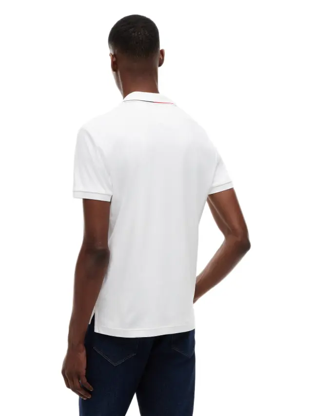 TommyHilfiger ανδρικό μονόχρωμο polo slim MW0MW43263-2 2