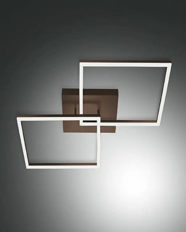 Bard 3394-65/66 φωτιστικό οροφής 65x65 Corten Θερμό λευκό
