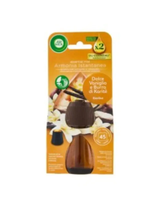Airwick Ανταλλακτικό Essential Mist με άρωμα Βανίλια + Shea butter 20ml