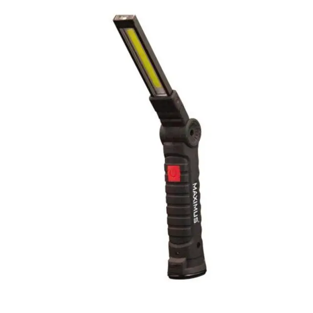 Επαναφορτιζόμενος Φακός Εργασίας Duracell Maximus 3+1 Watt IP20 290 Lumens/Απόσταση 19m/Διάρκεια: 7h Μαύρος 2