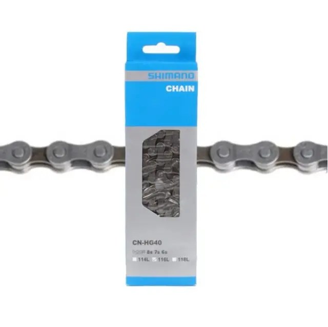 SHIMANO CN-HG40 ΑΛΥΣΙΔΑ ΠΟΔΗΛΑΤΟΥ 6-7-8sp 116 LINKS ECNHG40116Q