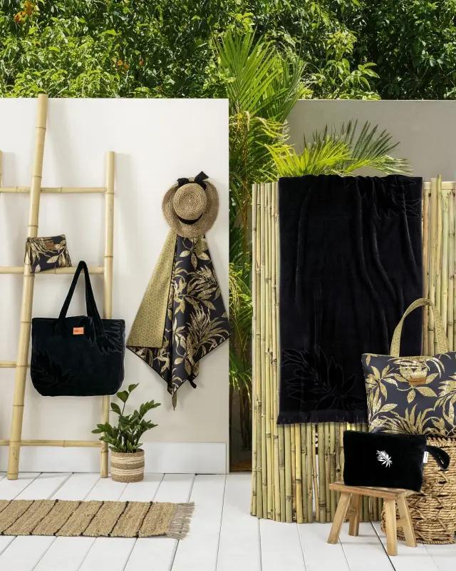 Νεσεσέρ Θαλάσσης 23x32 Nima Divine Jacquard Black 100% βαμβακερό 2