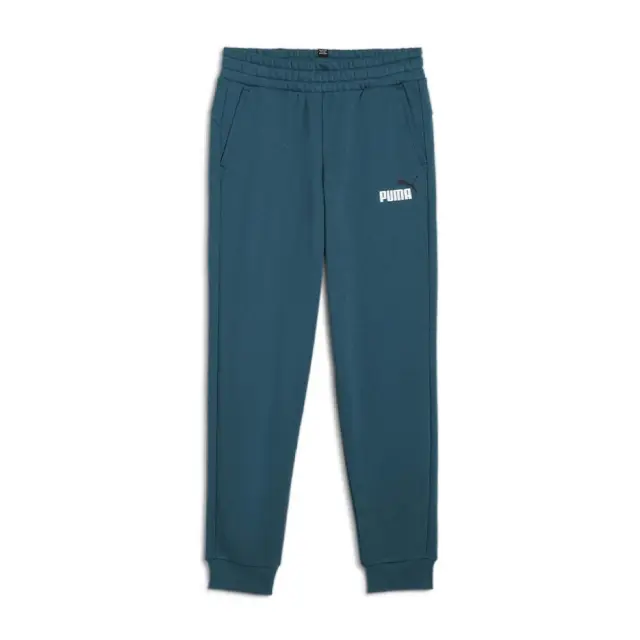 Puma Boy's Essentials+ 2 Color Logo Fleece Pants Πετρόλ 586988-08 (Puma)