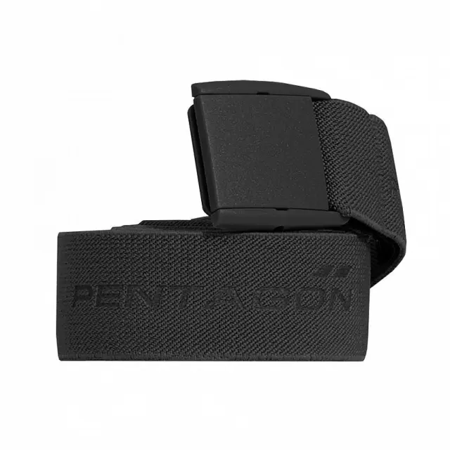 Pentagon Hemantas Elastic Belt-Ζώνη Ελαστική για Τακτική- Καθημερινή Χρήση - 01-Black-Μαύρο