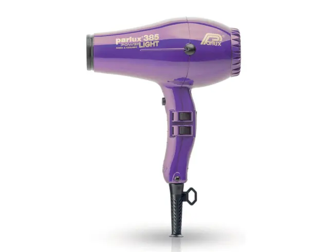 Επαγγελματικό Πιστολάκι Μαλλιών Parlux 385 PowerLight με ισχύ 2150W και 4 θερμοκρασίες - Purple385 Purple