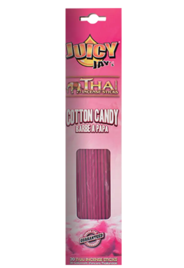 Juicy Jays Thai Incense Sticks Αρωματικά - Cotton Candy (Μαλλί της Γριάς) 20 τεμ.