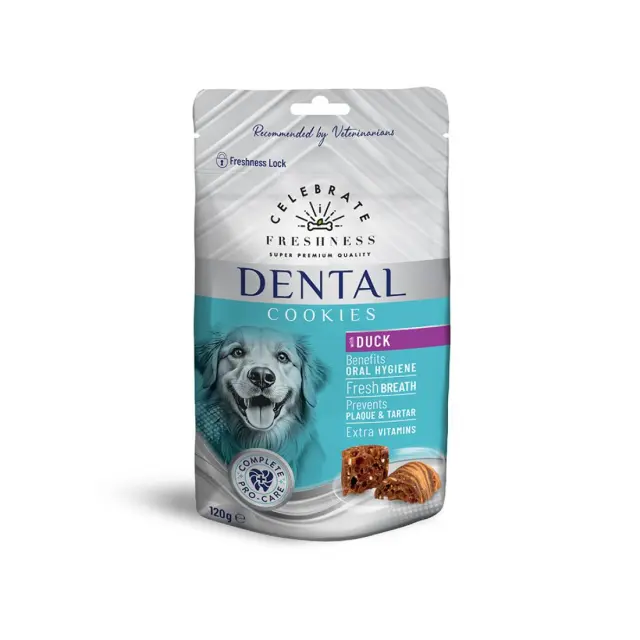 Celebrate Freshness Dental Cookies Duck για Σκύλους 120gr Μονόχρωμο