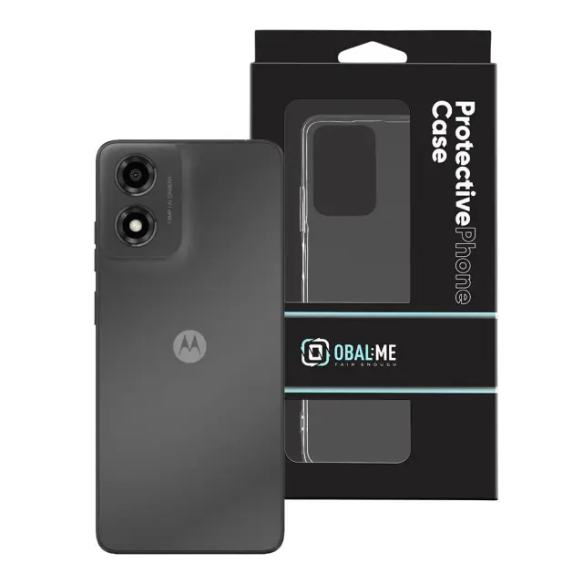OBAL:ME TPU Cover for Motorola E14 Transparent 3
