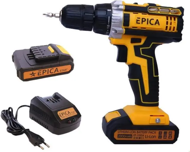 Epica Star EP-10842 Δραπανοκατσάβιδο Μπαταρίας 21V Solo 3