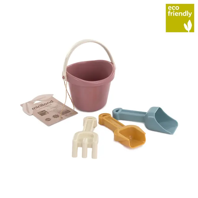 MINILAND ΣΕΤ ΠΑΙΧΝΙΔΙΩΝ ΠΑΡΑΛΙΑΣ ECO BABY SAND SET WARM