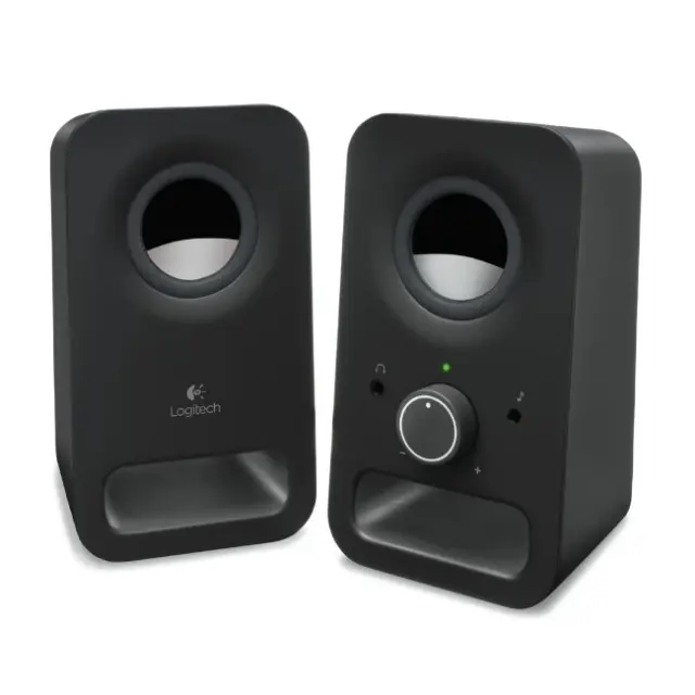 Logitech Z150 Ηχεία Υπολογιστή 2.0 με Ισχύ 3W σε Μαύρο Χρώμα 2
