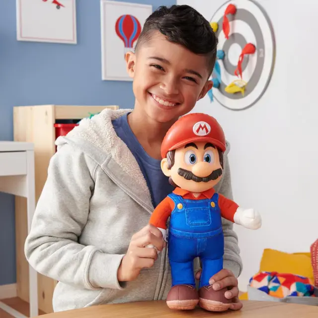 NintendoJ The Super Mario Bros. Movie Plush Figure Mario 30 cm 2