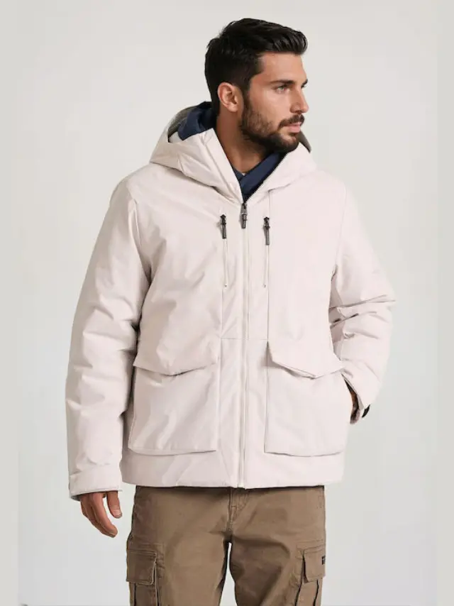 Funky Buddha Casual Jacket Ice FBM010-037-01
