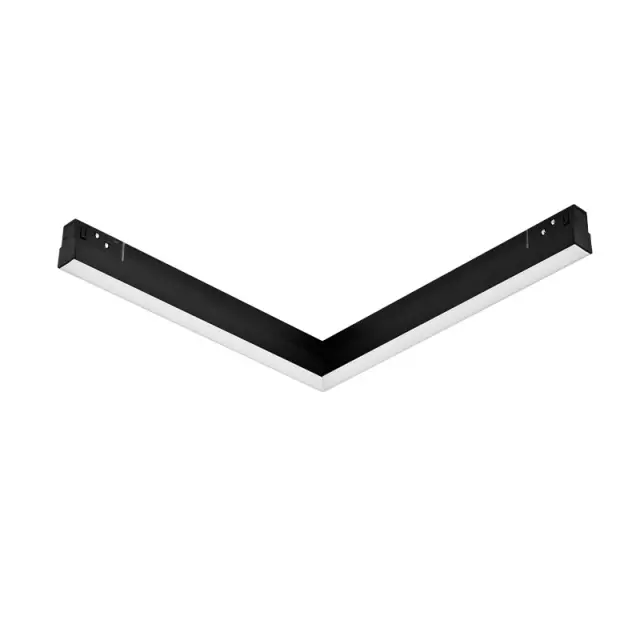 ΦΩΤΙΣΤΙΚΟ ΡΑΓΑΣ ΜΑΓΝΗΤΙΚΟ 90° ΓΩΝΙΑ 48V DC 20W 4000K 1750LM 110° OSRAM Ra90 L322X307mm ΜΑΥΡΟ / LUCCA902040B