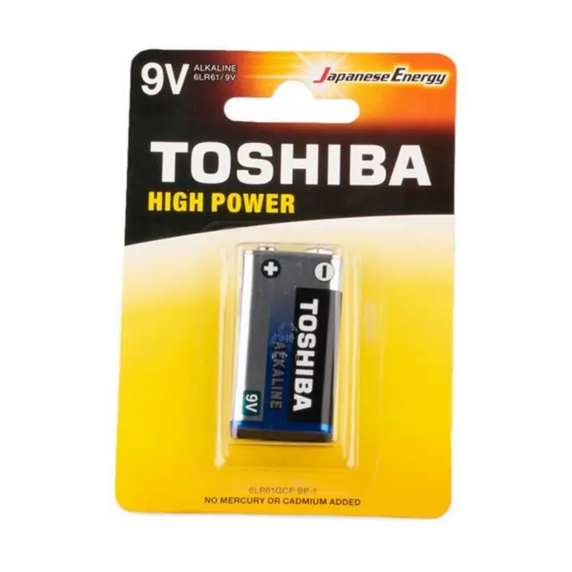 Μπαταρία Αλκαλική Toshiba 9V 6LF22G