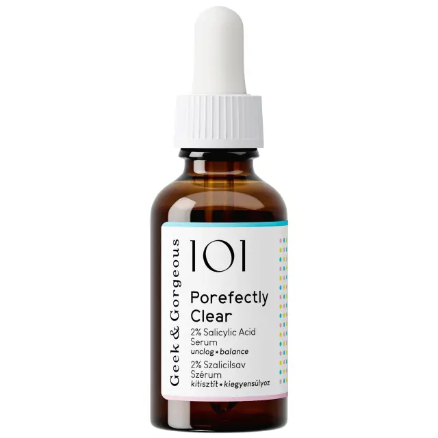 Geek & Gorgeous Porefectly Clear Serum 30 Ml Ορός 2% Σαλικυλικό Οξύ Σαρκοσίνη