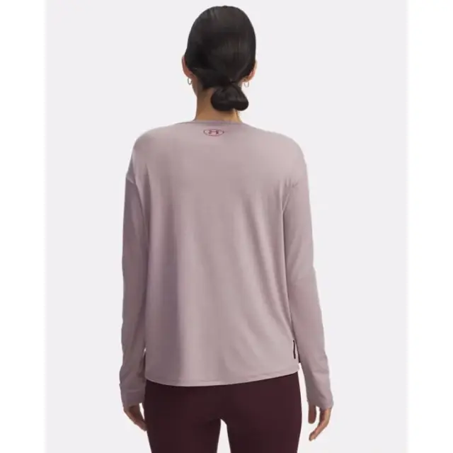 Under Armour W Boxy Long Sleeve (1387314-550) - Μώβ 2