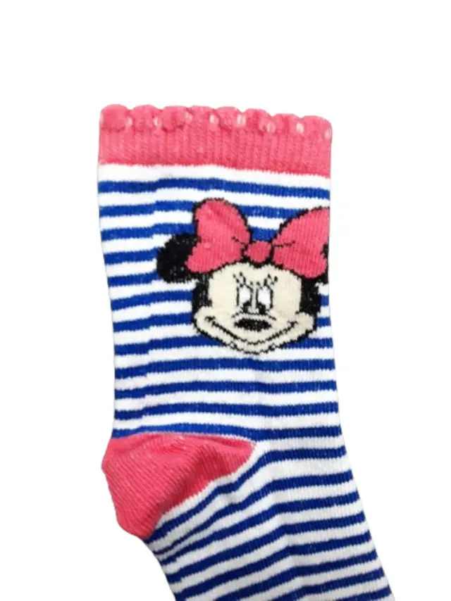Παιδικές Κάλτσες Minnie Blue White Pink 7120104 - 23-26 3