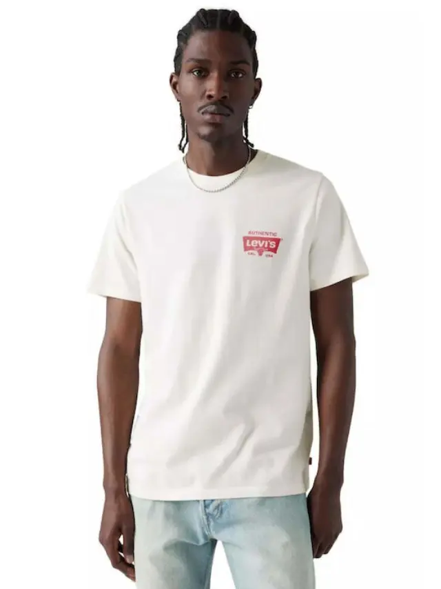 Graphic Crewneck Tee Neutrals MADE FOR LONG WEARIN? EGRET - XL