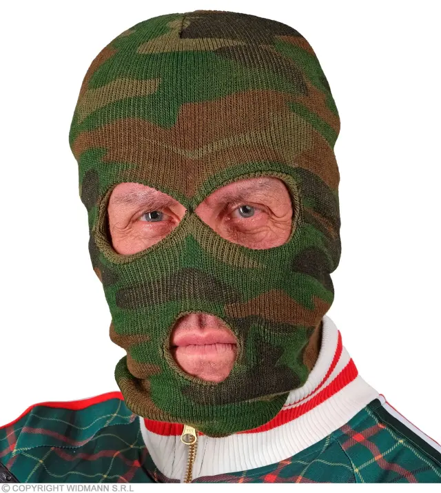 Αποκριάτικο Αξεσουάρ Κουκούλα Balaclava (Widmann) (W-42303)