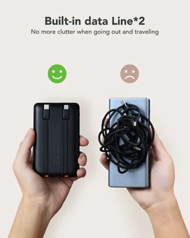 VEGER® C11 -W1170 10000mAh Mini Fast Charging Power Bank 2