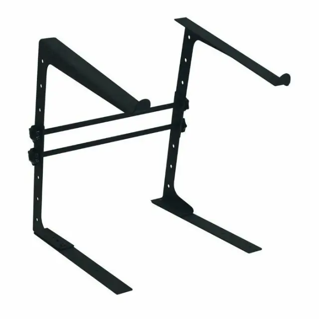 SOUNDLAB Adjustable Desktop Laptop DJ Stand With Additional Fixing Clamps (black) (G001DL)