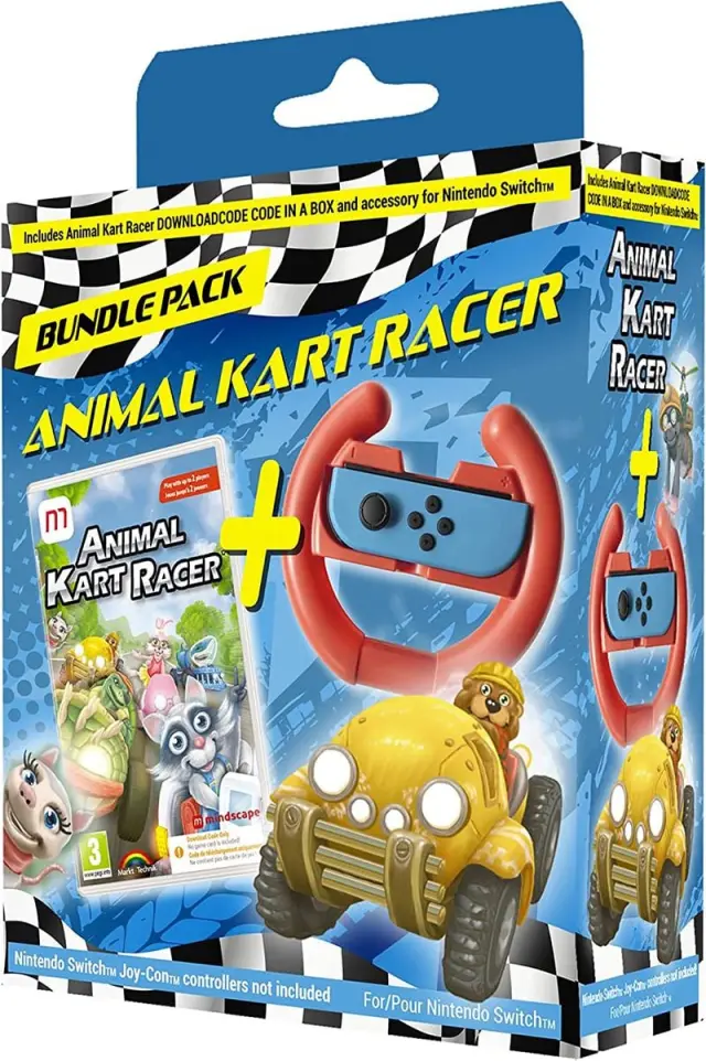 Animal Kart Racer Bundle Code in a box Nintendo Switch
