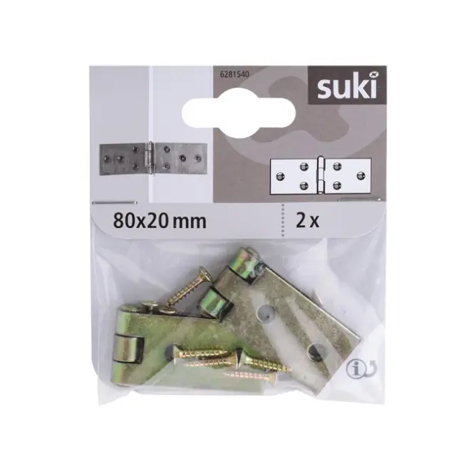 Μεντεσές Για Τραπέζι 80x20mm PASSIVAT 2