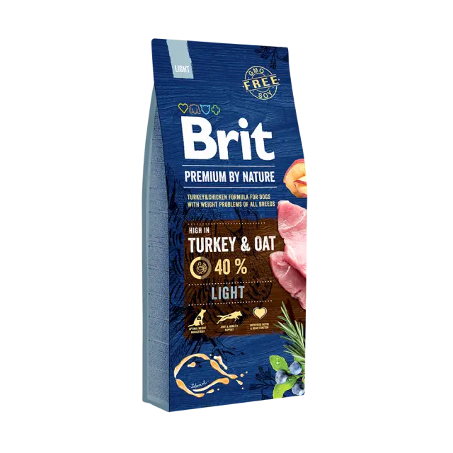 Brit Premium By Nature® Dog Light 15kg